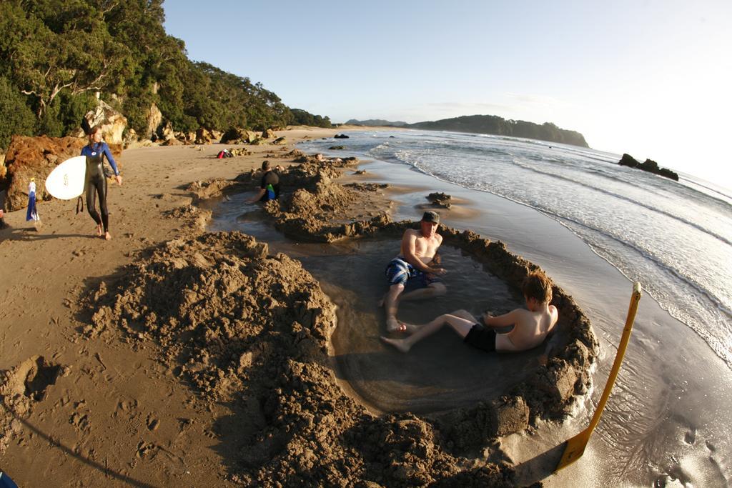 Hot Water Beach Bure Wera Hotwater Beach المظهر الخارجي الصورة